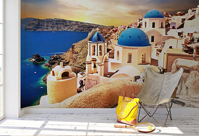 Fototapeta Dovolenka na Santorini